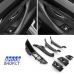 BMW 5 (F10-F11) Carbon vidinių durų rankenų komplektas
